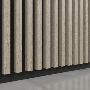 Lamele Ścienne / Sufitowe Seria S Dąb Sonoma 1,9/1,9 cm