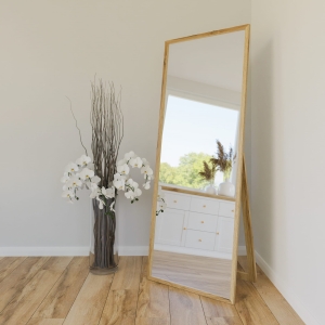 Lustro stojące rama wąska dąb grand 2,6cm