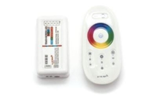 Sterownik do taśm LED RGBW komplet pilot + sterownik tęcza 12/24V INQ STER01-RGBW