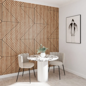 Frezowane płyty MDF forma 5 Dąb Craft Złoty