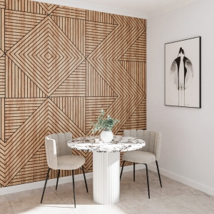 Frezowane płyty MDF forma 6 Dąb Craft Złoty