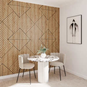 Frezowane płyty MDF forma 11 Dąb Craft Złoty