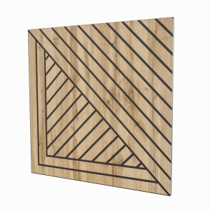 Frezowane płyty MDF forma 2 Wotan