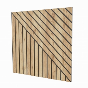 Frezowane płyty MDF forma 1 Dąb Craft Złoty