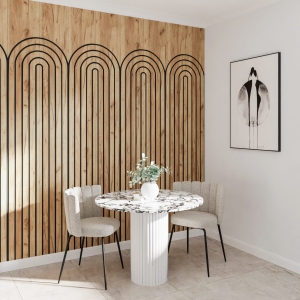 Frezowane płyty MDF forma 12 Dąb Craft