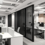 Modułowa ścianka lamelowa O10