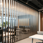 Modułowa ścianka lamelowa O15