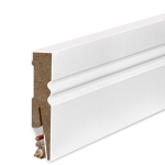 Listwa Przypodłogowa Standard 2 Ostra RM - BIAŁA