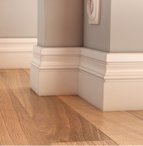 Prestige 3D F4 Lakierowana Listwa Przypodłogowa MDF