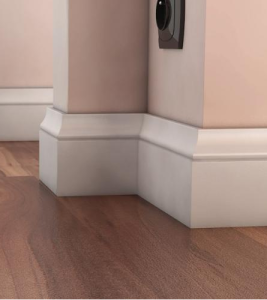 Prestige 3D F6 Lakierowana Listwa Przypodłogowa MDF 