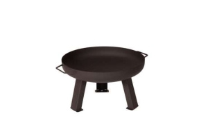 PALENISKO OGRODOWE NA OGNISKO DO GRILLA KOSZ 65cm CZARNY