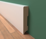 Listwa Przypodłogowa MDF Standard 2 BIAŁA PROSTA