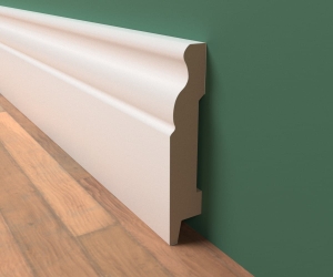 Listwa Przypodłogowa MDF Standard 1 BIAŁA RYFEL