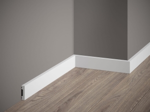 Listwa przypodłogowa lakierowana  MD011P - z Polyforce - 200 x 4 x 1 cm 